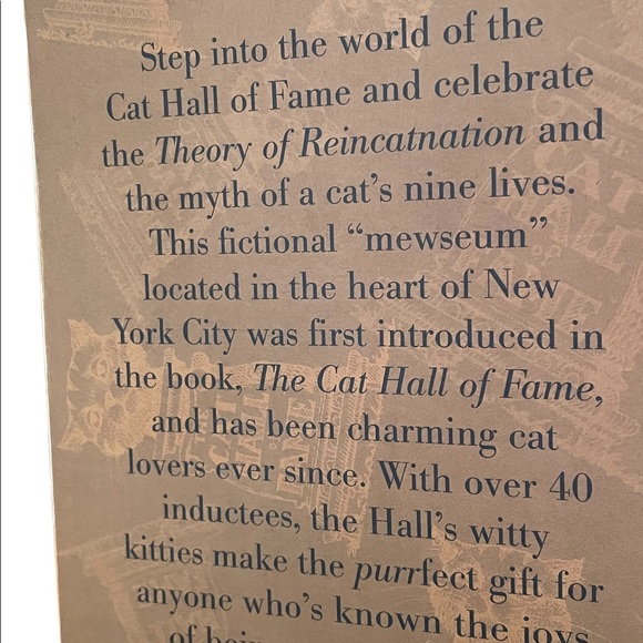 1998 Cat Hall of Fame “Catsablanca”  Collectors Item 240. #177/5000. - Picture 7 of 9